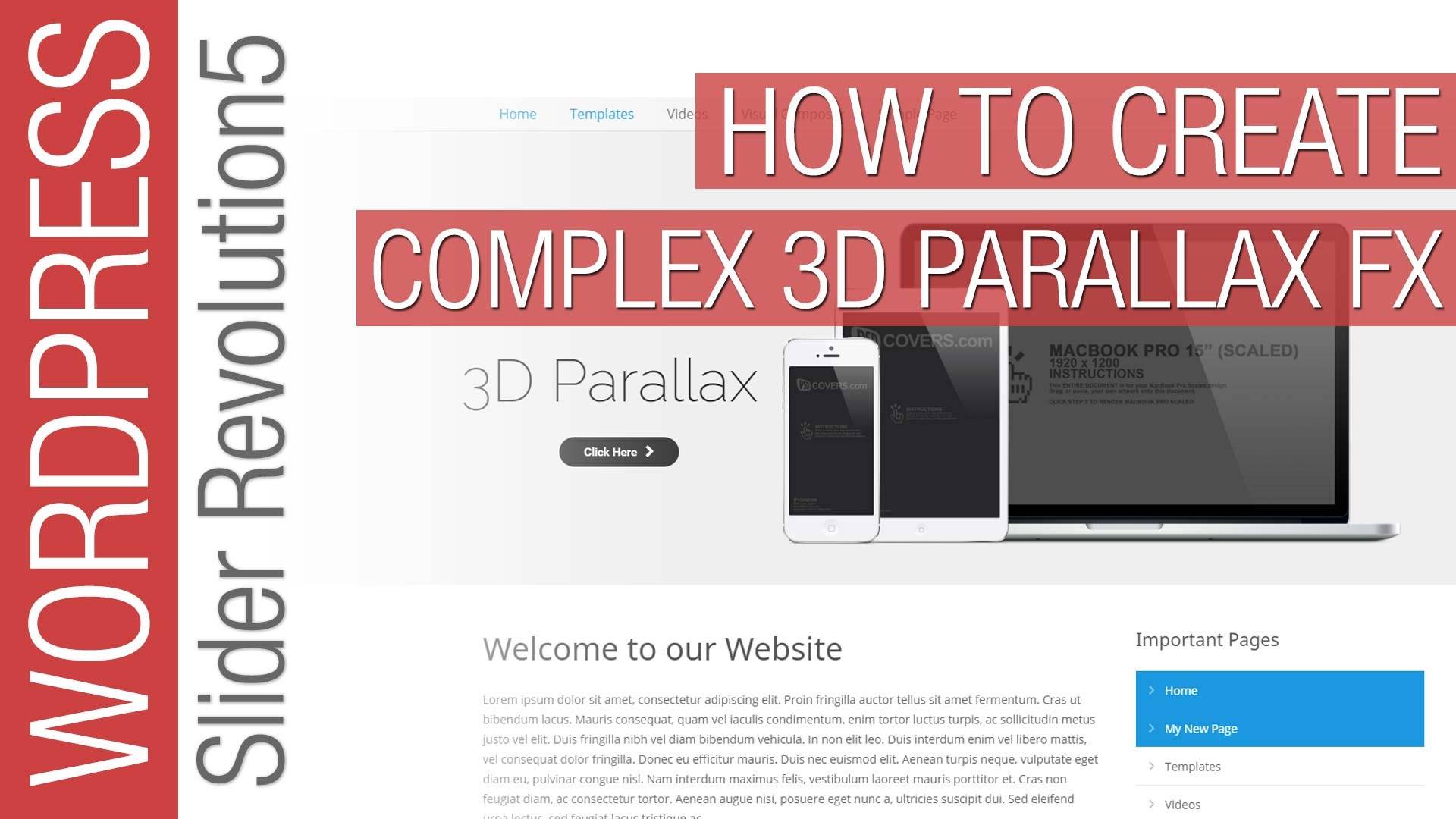 How To Create Complex Parallax in Slider Revolution 5