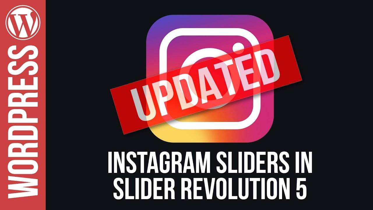 Create an Instagram Slider in Slider Revolution 5 Updated Version