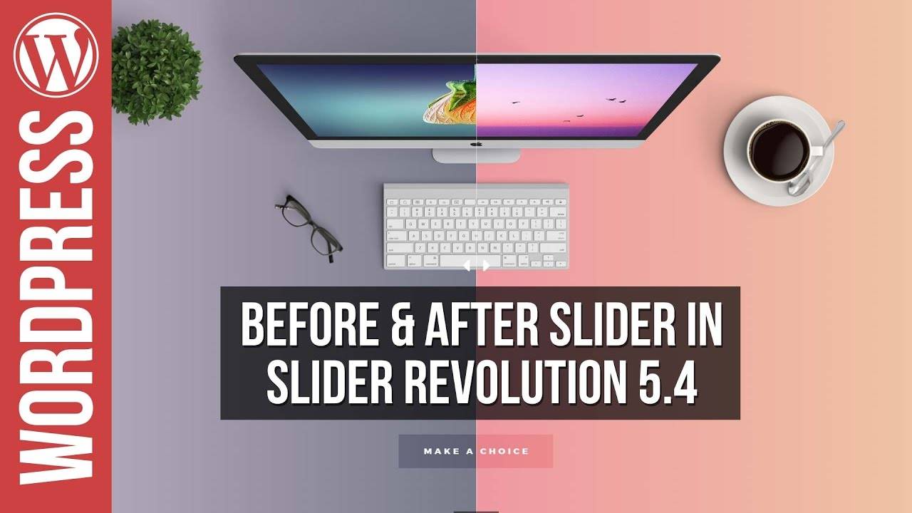 Slider Revolution 5 NEW Before & After Slider Tutorial