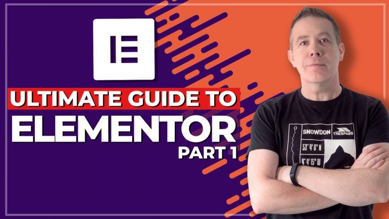 How To Use Elementor - Beginners Guide Part 1